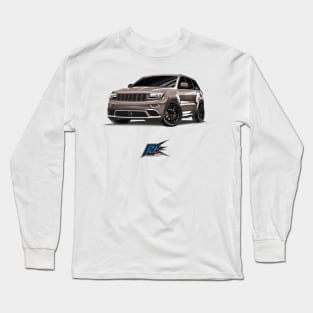 jeep cherokee srt8 bronze Long Sleeve T-Shirt